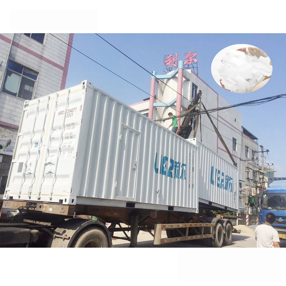 Rake Type Automatic Ice Storage Containerized Flake Ice Machine