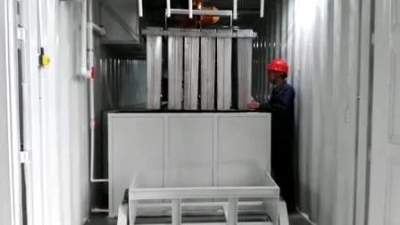 Machine à glace de bloc de conteneur de prix raisonnable de haute qualité de 5 tonnes